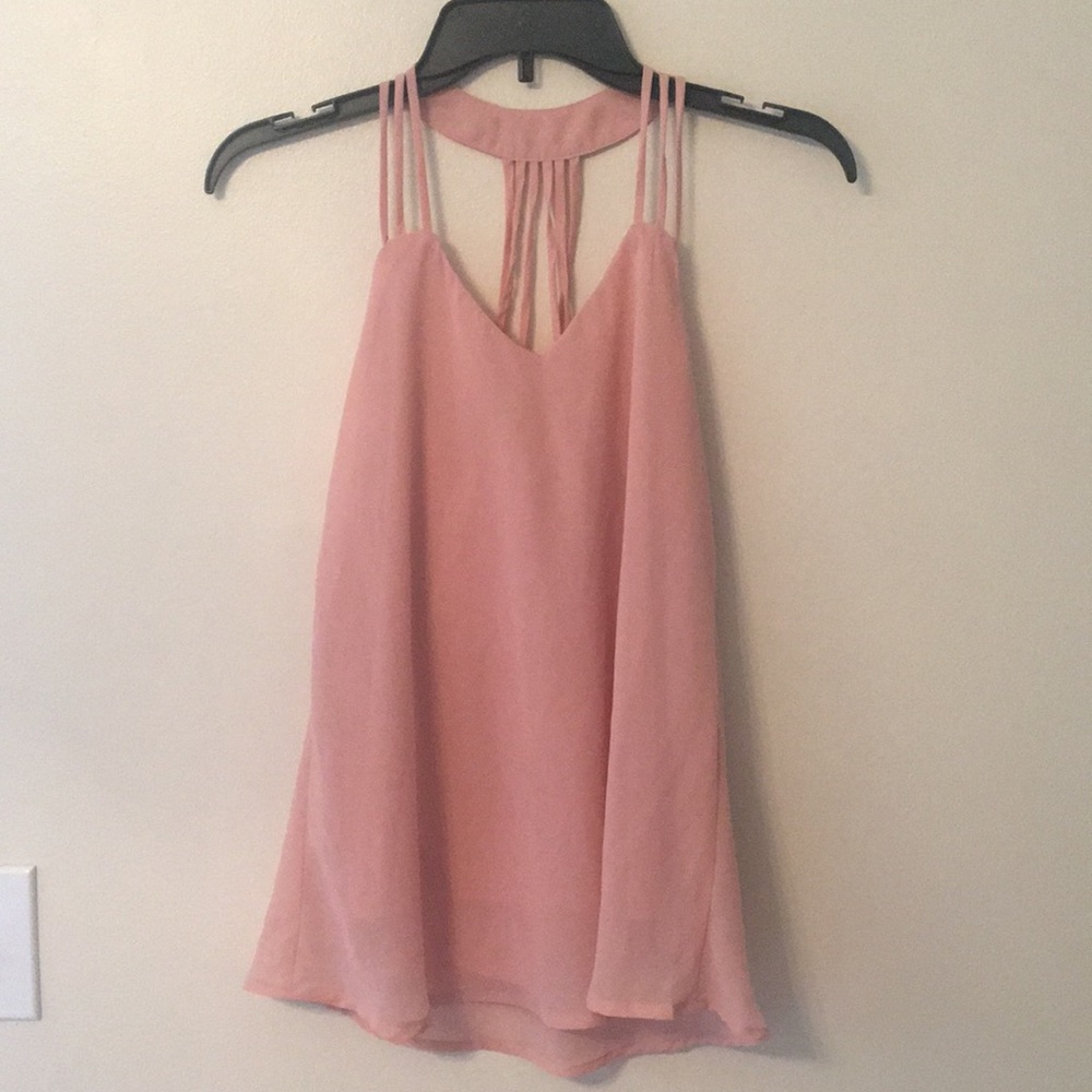 Pink tank top